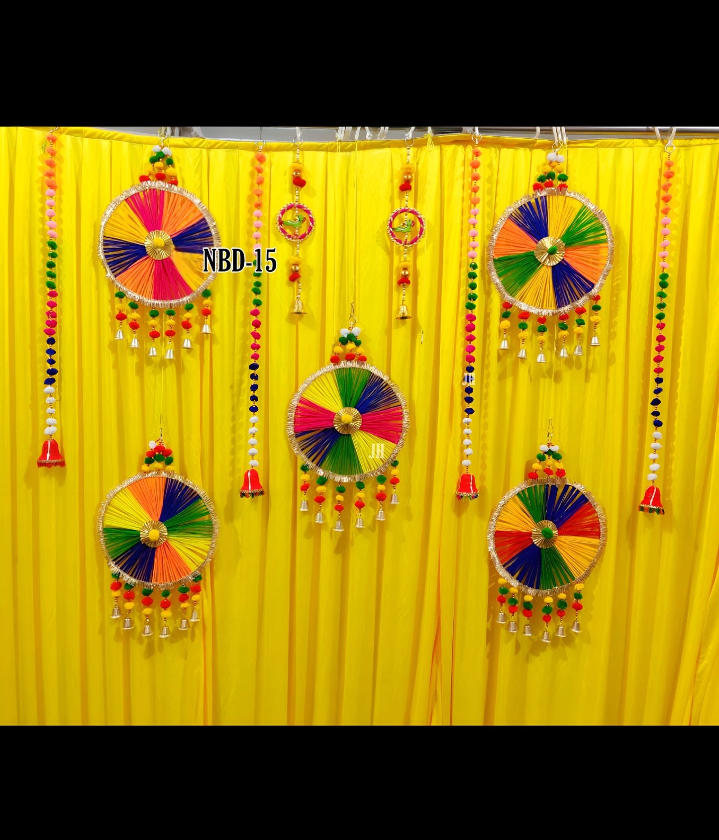 Versatile Backdrop Set, perfect for temple, haldi, mehendi, and Indian weddings. Immerse in tradition with intricate designs and vibrant colors for a harmonious celebration