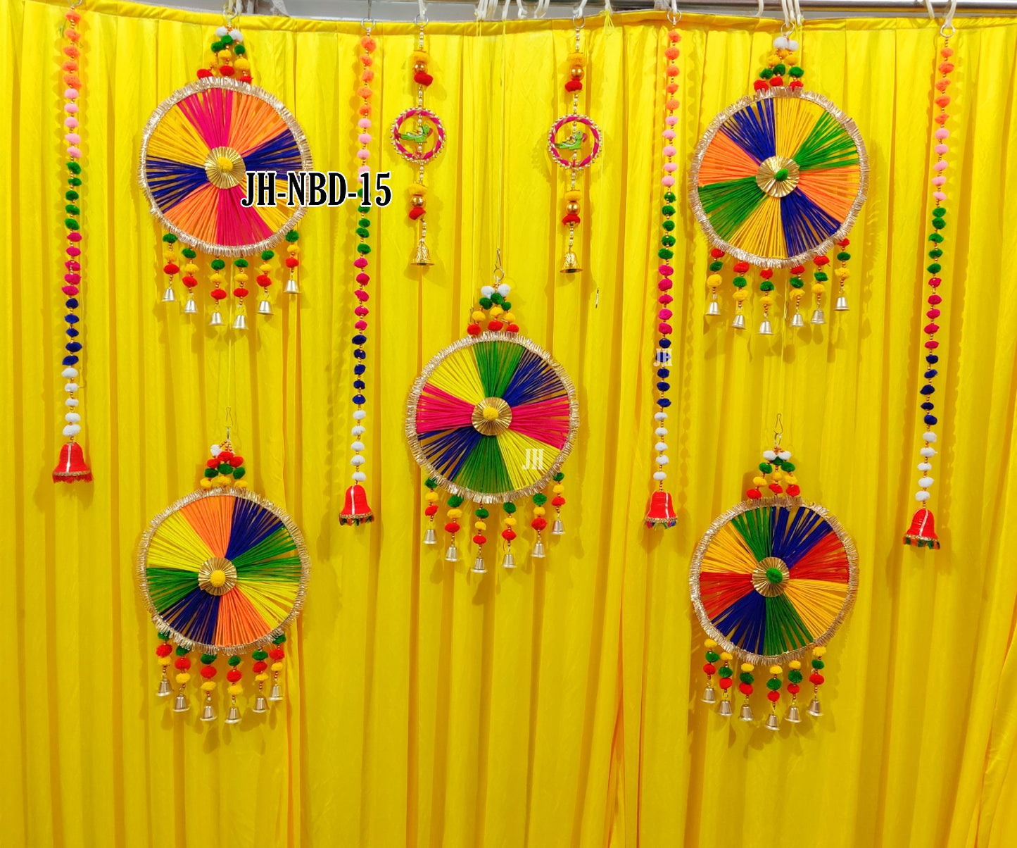 Versatile Backdrop Set, perfect for temple, haldi, mehendi, and Indian weddings. Immerse in tradition with intricate designs and vibrant colors for a harmonious celebration