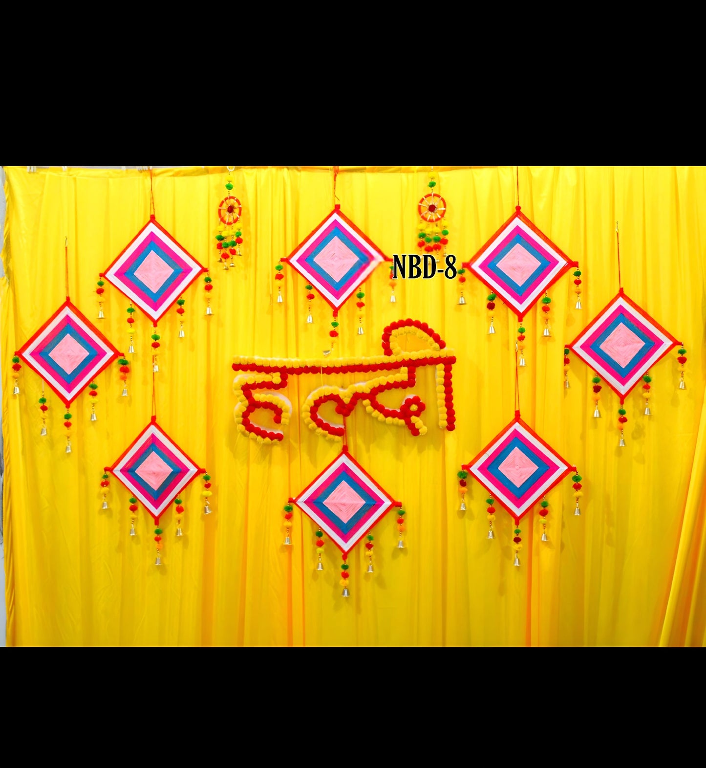 Haldi Ceremony Complete Backdrop