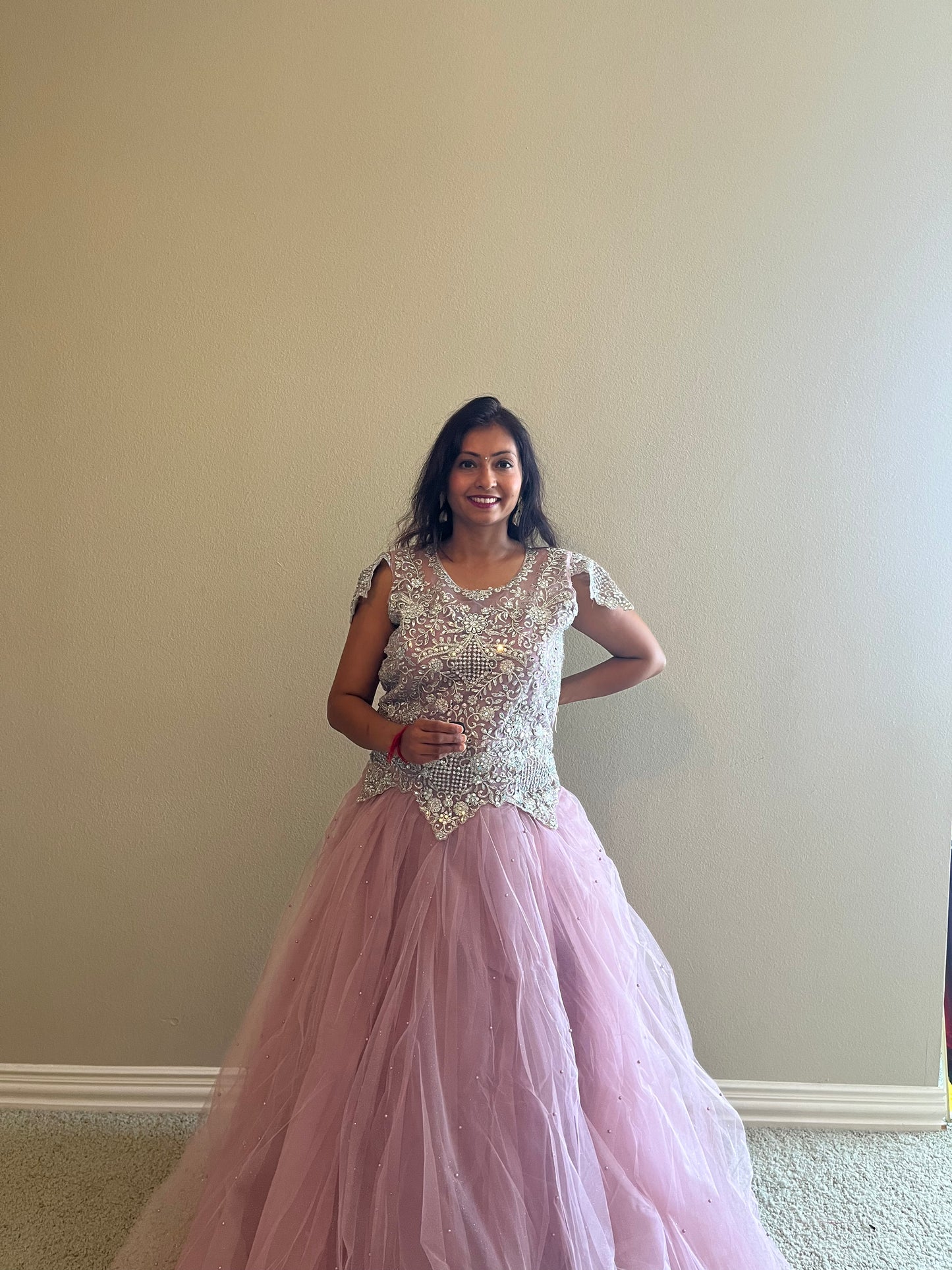 Pink lehenga