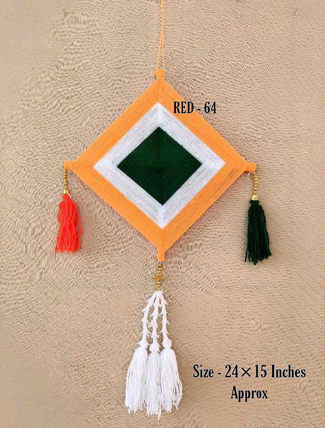 "Embark on an Airborne Odyssey: 10-Piece Hanging Kites Set, Each 24x15 Inches of Whirling Wonder!"