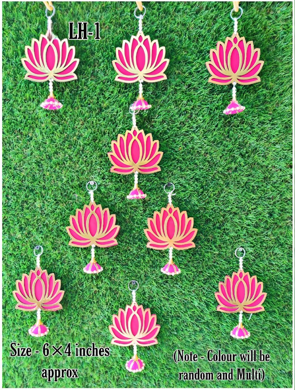 Lotus Hangings - Pack of 10